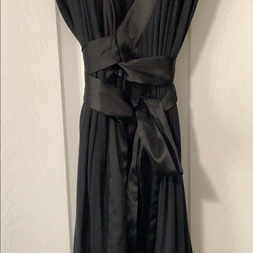 EXPRESS BLACK WRAP DRESS - Picture 3 of 6